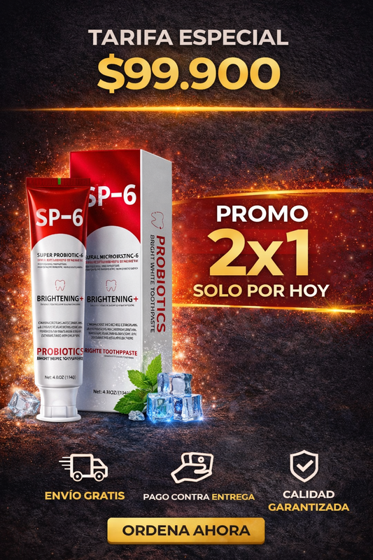 BrightBiome™️ – Probiotics Bright White Toothpaste que Blanquea tu Sonrisa, Equilibra tu Microbioma Oral y Protege tus Dientes Todos los Días ✅